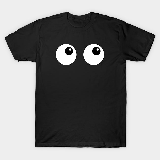 Googly Eyes T-Shirt by PeachesPaisleyProton